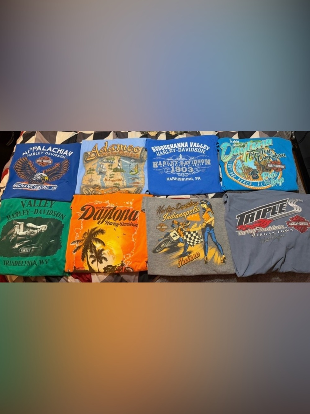 Harley-Davidson Men’s Multi-Color Graphic Tees Assortment